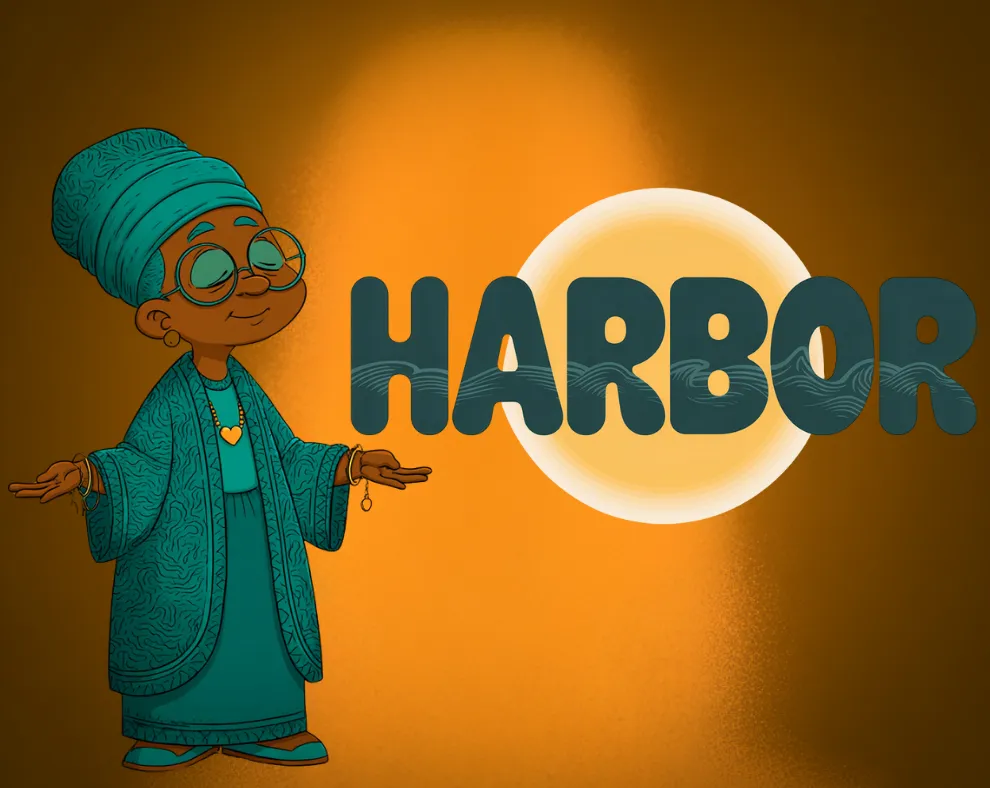 Harbor — character hero card
