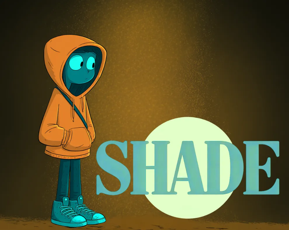 Shade — character hero card