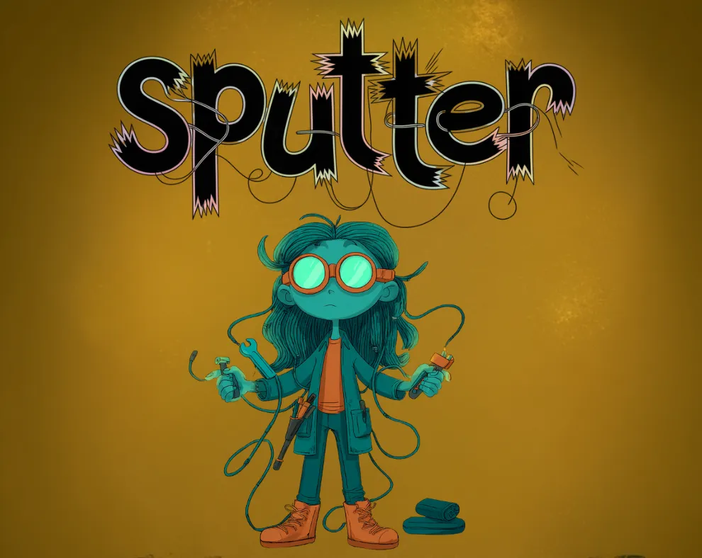 Sputter — character hero card