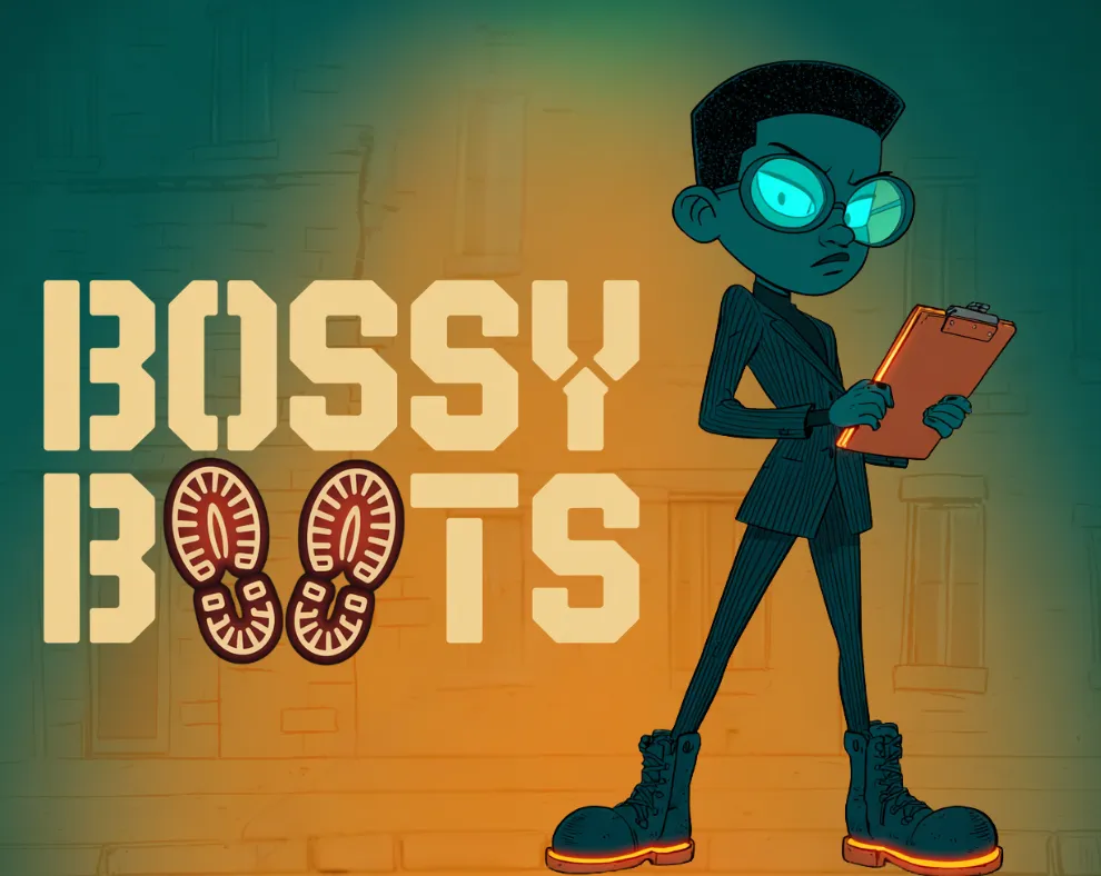Bossy Boots — character hero card