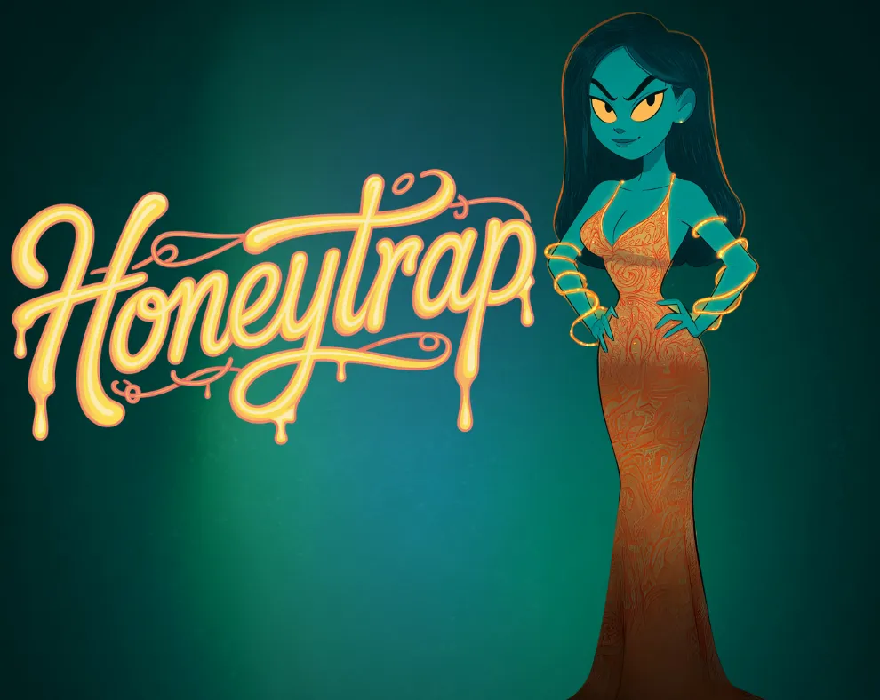 Honeytrap — character hero card